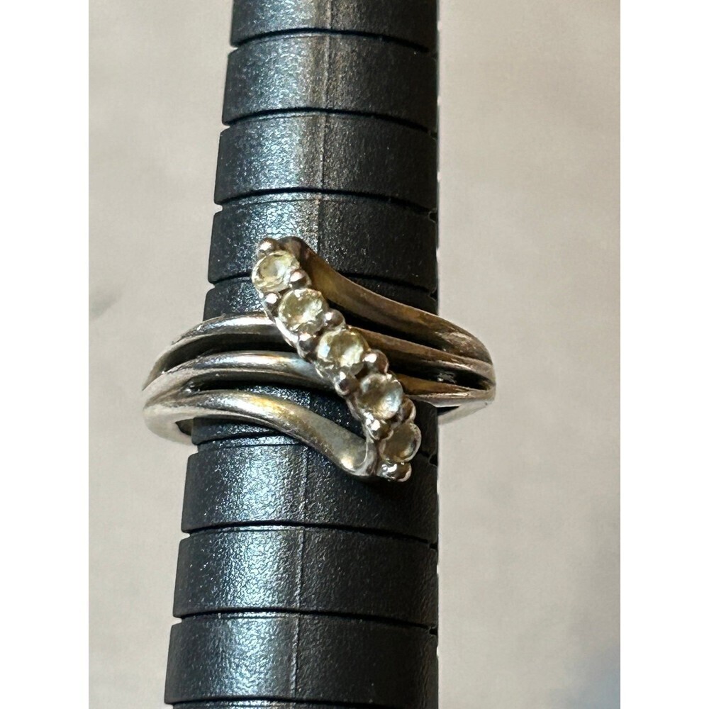 Sterling Silver Ring Stamped SUN 925 Size 4.5